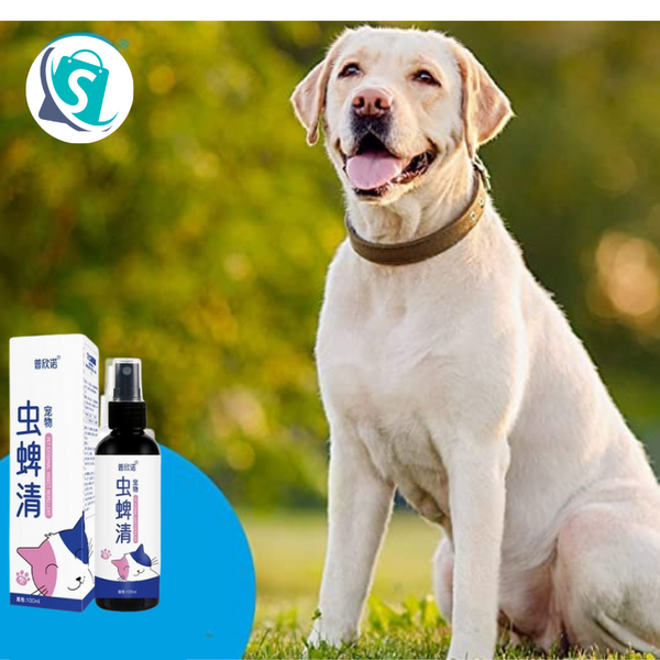 Flea™ Dog Tick & Flea Repellent Spray🔥(BUY 1 GET 1 FREE OFFER )