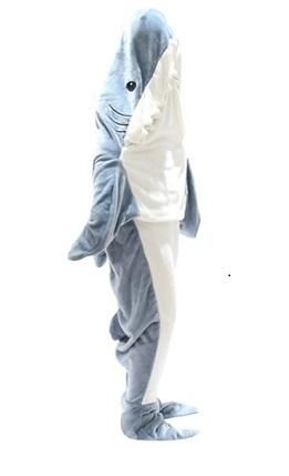 Shark Blanket Parties Plush Funny Clothing Comfortable Cosplay Shark Costume