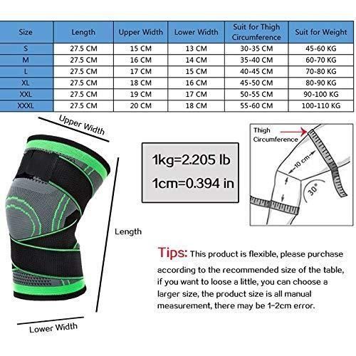 Sports Knee Bandage 1/2 pc