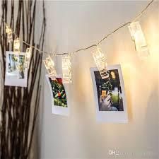 16 Photo Clip LED String Lights for Photo Hanging Birthday Festival Wedding Party for Home Patio Lawn Restaurants Home Decoration (Warm White)