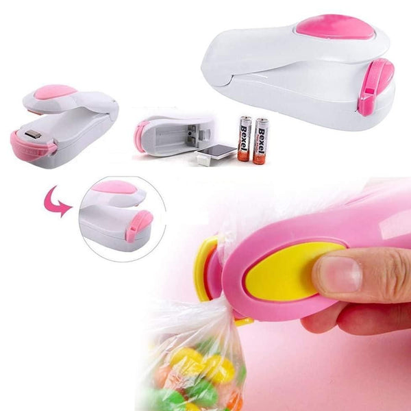 Portable mini sealing machine battery operated